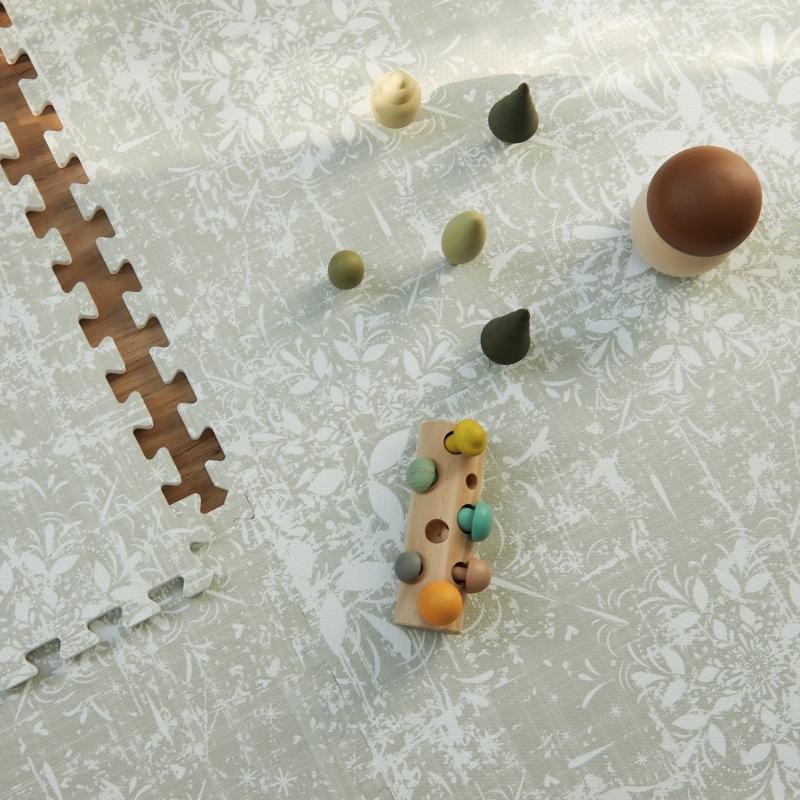 自然詩意裝飾巧拼地墊｜PLAYZU 綠野仙蹤