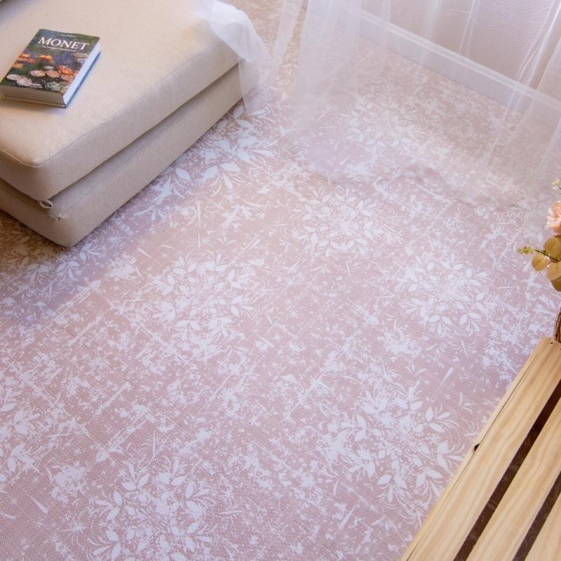 暖意氛圍寶寶爬行地墊｜PLAYZU 粉黛花海